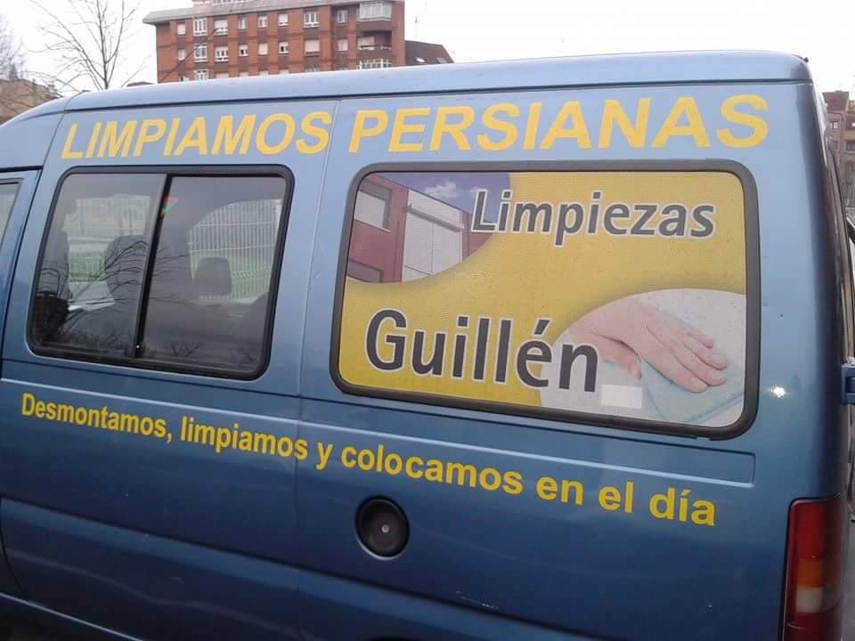 Furgoneta Limpiezas Guillén